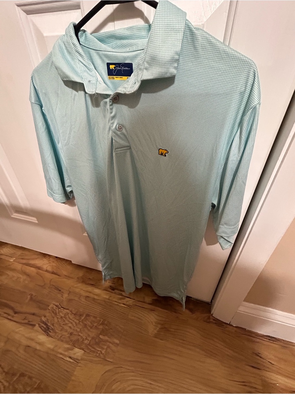 Southern Marsh Men's Mint Performance Polo with Signature Duck Logo